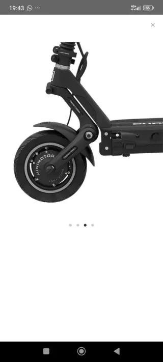 Patinete Dualtron Victory Luxury Plus