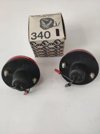 Pareja Pilotos Traseros Citroën 2CV