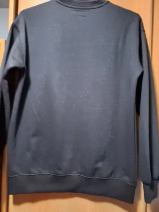 Sudadera Looney , gris oscuro casi negro. Unisex.