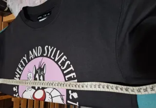 Sudadera Looney , gris oscuro casi negro. Unisex.