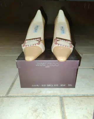 Scarpe Jimmy Choo Beige Multicolor