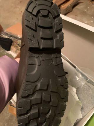 Anfibi uomo in pelle, taglia 44