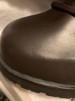 Anfibi uomo in pelle, taglia 44