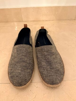 Alpargatas Tommy Hilfiger grises talla 44