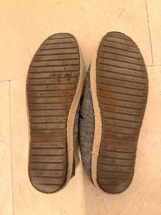 Alpargatas Tommy Hilfiger grises talla 44