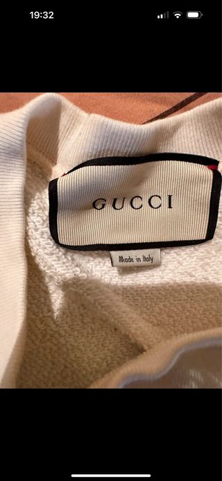 Sudadera Gucci Multicolor y Blanca