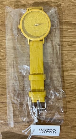 Reloj Oozoo Mujer Amarillo