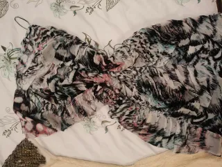 Vestido fiesta encaje Pull&Bear S