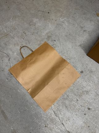 Bolsa Papel Kraft con Asas 115g/m2