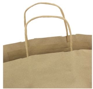 Bolsa Papel Kraft con Asas 115g/m2