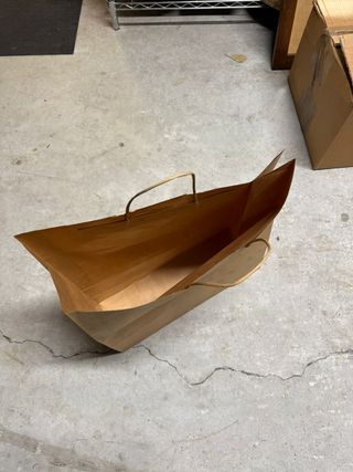 Bolsa Papel Kraft con Asas 115g/m2