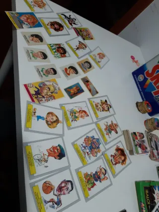 Cromos Bollycao, Panini, Caricaturas