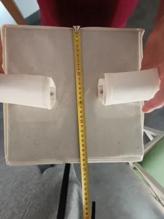 Estantería plegable de tela para armario