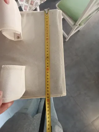 Estantería plegable de tela para armario