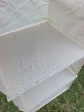 Estantería plegable de tela para armario