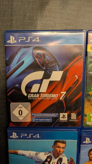 Juegos PS4: Gran Turismo 7,FIFA 18