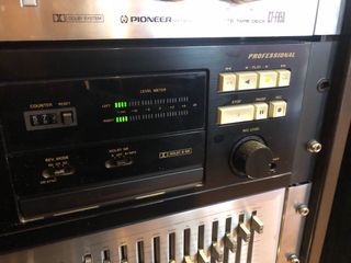 Conjunto Amplificador Akai y Pletina Marantz