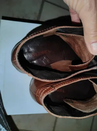 Scarpe uomo marroni in pelle