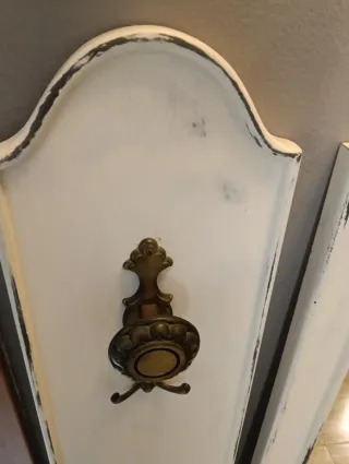 Espejo Vintage con Percheros