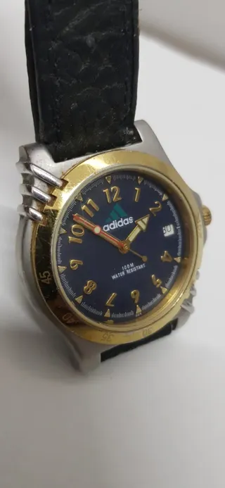 Reloj Adidas Dorado y Azul