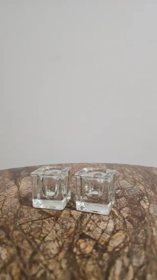 Castiçais de Cristal