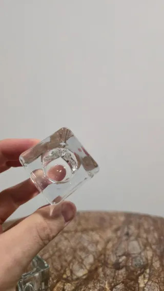 Castiçais de Cristal