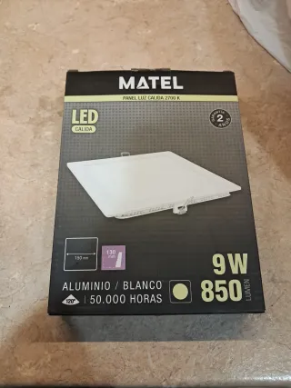 Foco LED Plano para Techo