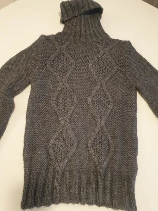 Maglione Rinascimento lana e alpaca grigio