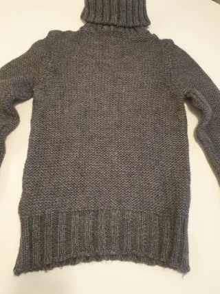Maglione Rinascimento lana e alpaca grigio