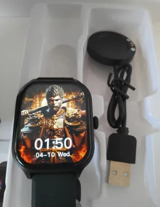 Smartwatch Preto Novo
