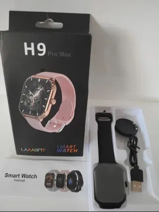 Smartwatch Preto Novo