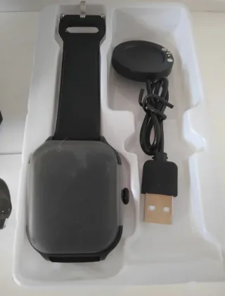 Smartwatch Preto Novo