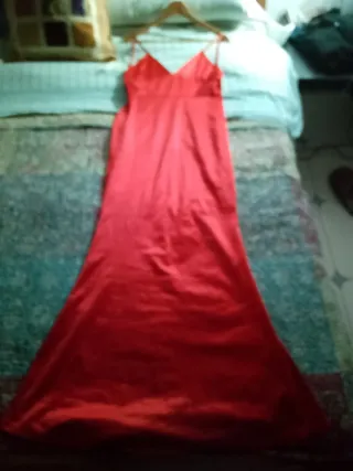 Vestido elegante rojo