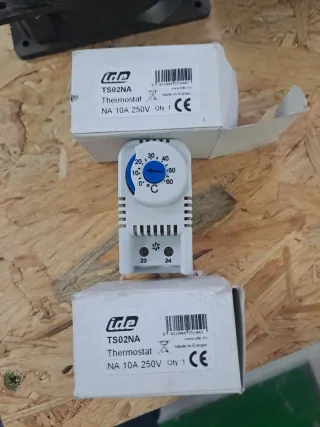 Termostato IDE TS02NA 10A 250V
