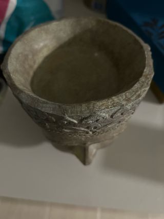 Cabeza decorativa Buda