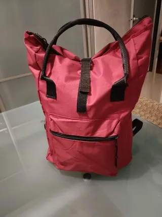 Borsa/zaino con cerniera pet palestra o piscina