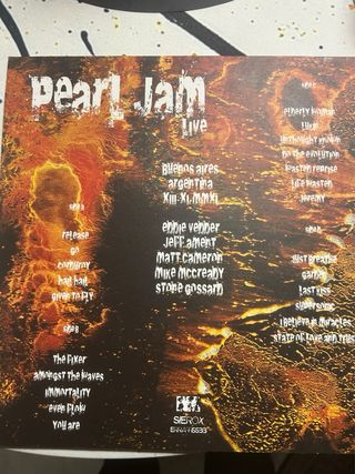 Vinile Hard Rock Pearl Jam