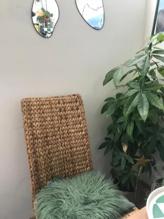 Sillas de mimbre Venta en persona Son tres