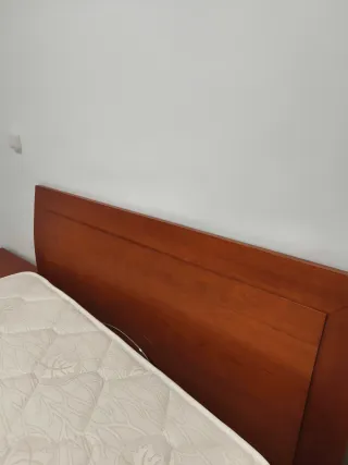 Cabecero Cama 135 Madera Marrón