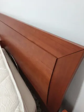 Cabecero Cama 135 Madera Marrón
