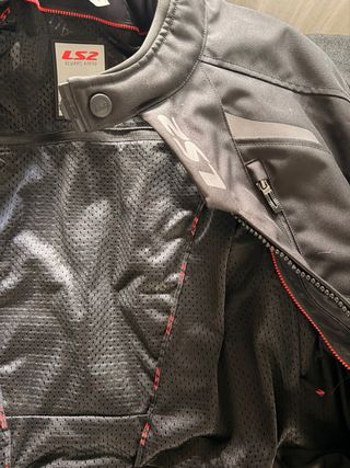 Chaqueta Moto LS2 Negra