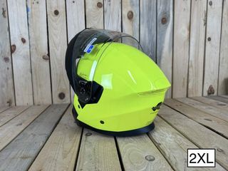 KAPPA T-2XL KV31 FLUOR YELLOW/MATT BLACK