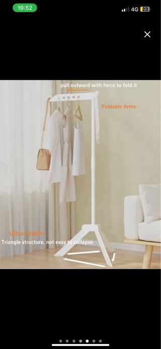 NUEVO Tendedero Plegable 360° con 3 Alas