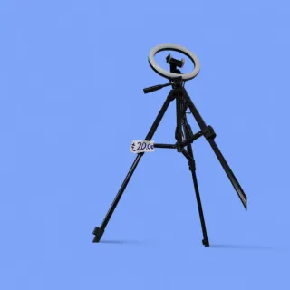 Trípode con Aro de Luz LED