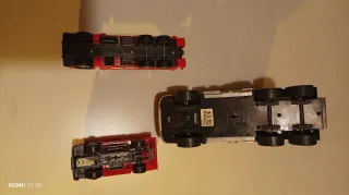 Conjunto 3 Veículos Bombeiros e Pesados