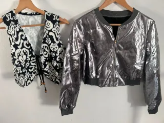 Lote 2 prendas mujer: chaleco y bomber