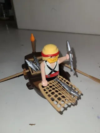 Lote 52. Pescador playmobil