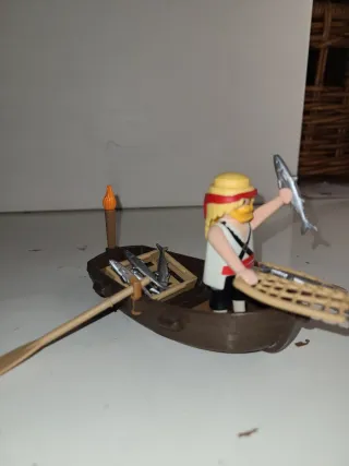 Lote 52. Pescador playmobil