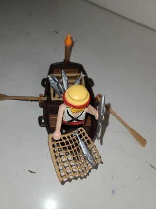 Lote 52. Pescador playmobil