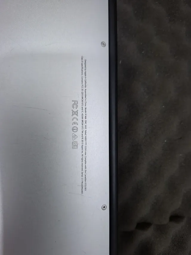 MacBook Air A1466 Plata